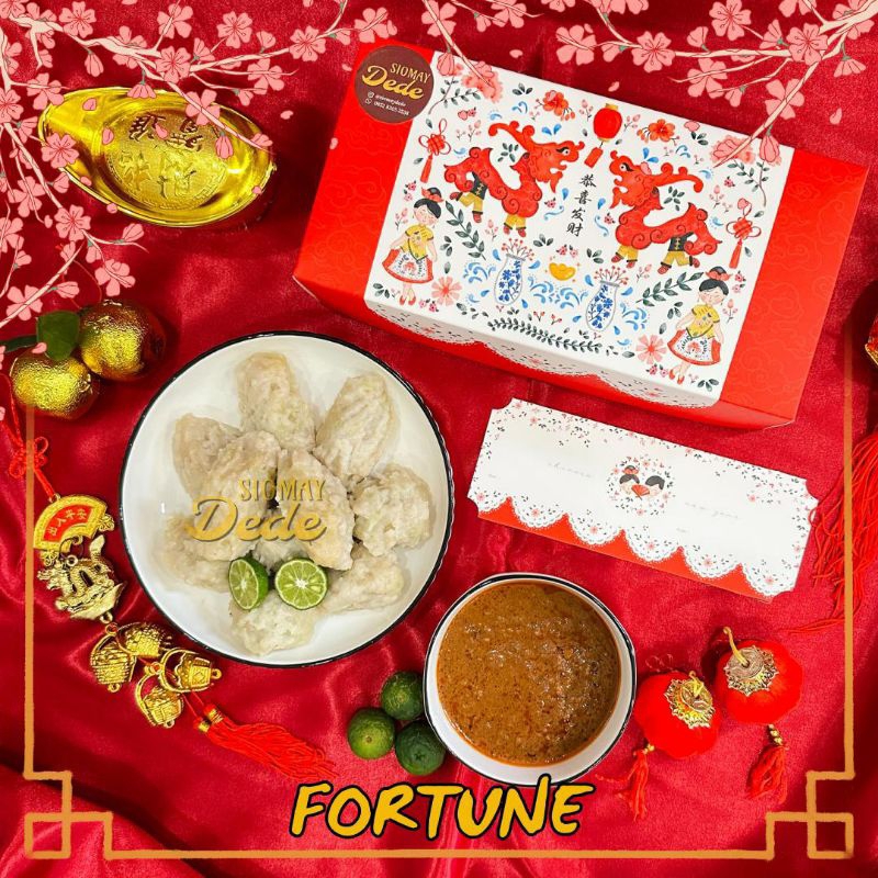 

SIOMAY DEDE - FORTUNE Capgomeh CNY Hampers Imlek 2025 Siomay Ikan Tenggiri