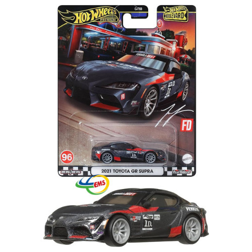 [BACA DESKRIPSI] HRT56 - Hot Wheels Boulevard 2021 Toyota GR Supra Vehicle Toy Mini Car [FREE PROTEC