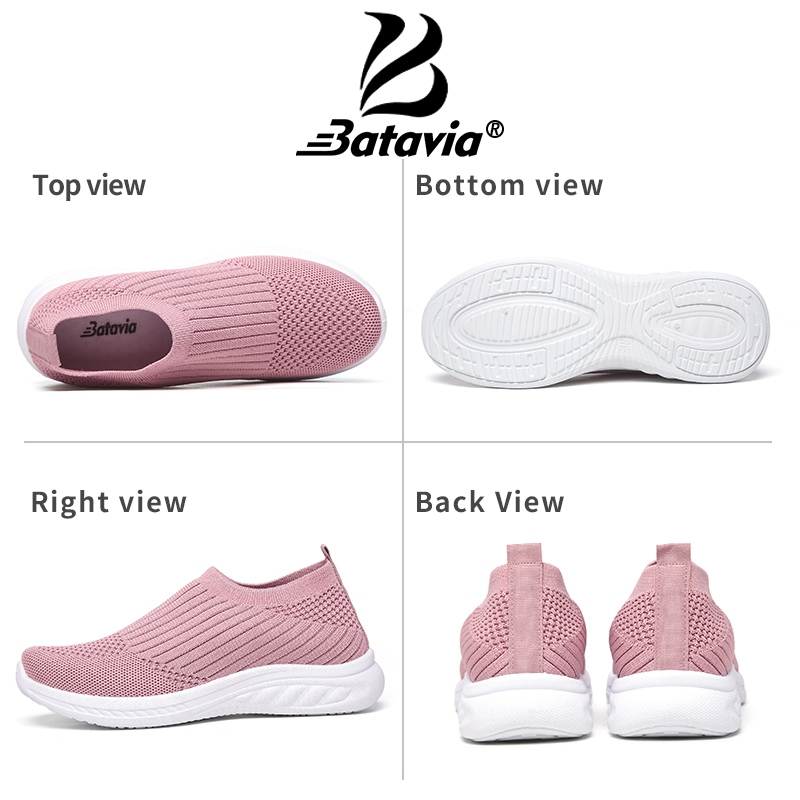 PROMO TERBARU BESTPROMO BATAVIA SOFT BOTTOM NON-SLIP WORK SHOES WOMEN'S SHOES FITNESS CASUAL RUNNING