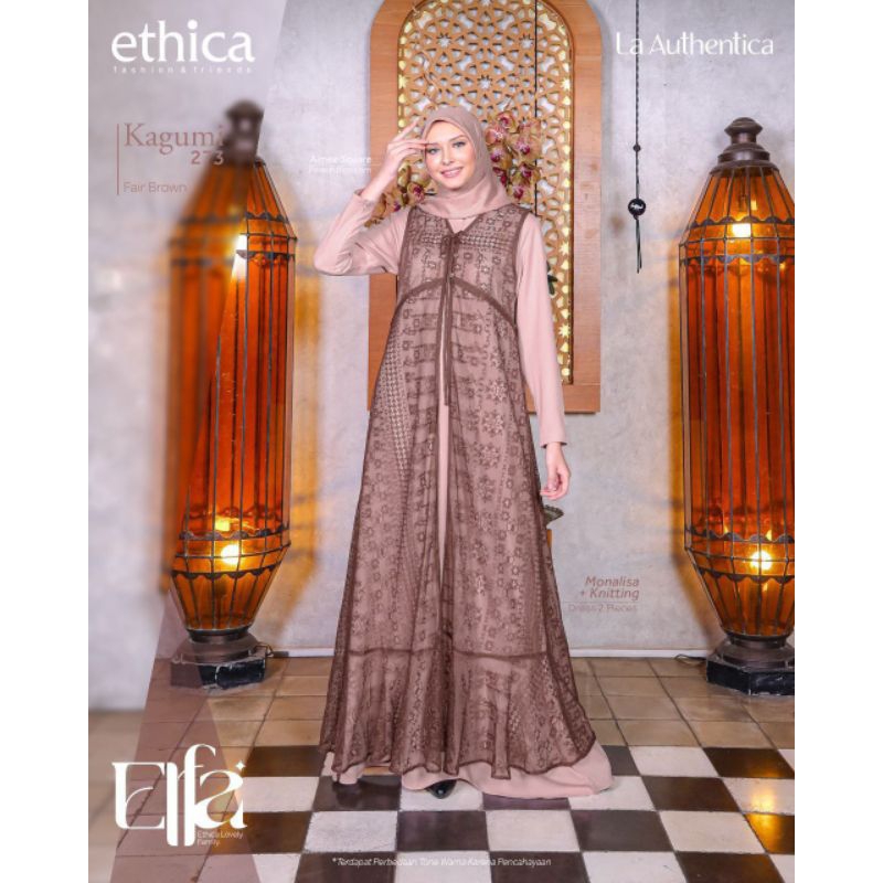 Ethica Gamis Kagumi 273 Fair Brown sp2