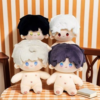 20cm Cotton Doll Naked Baby Love and Deepspace Zafayer Xavier Zaeel Sylus Plush Toy, Anime Doll