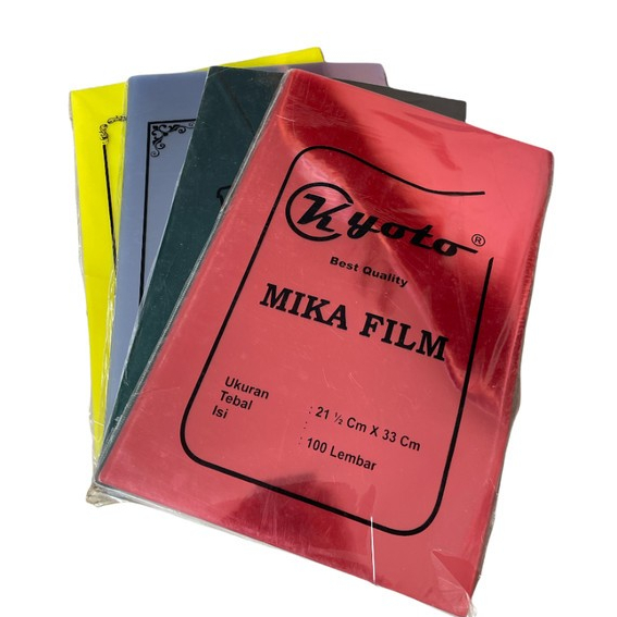 

Kyoto Film Mika Ukuran Tebal Isi 21 cm x 33 100 Lembar