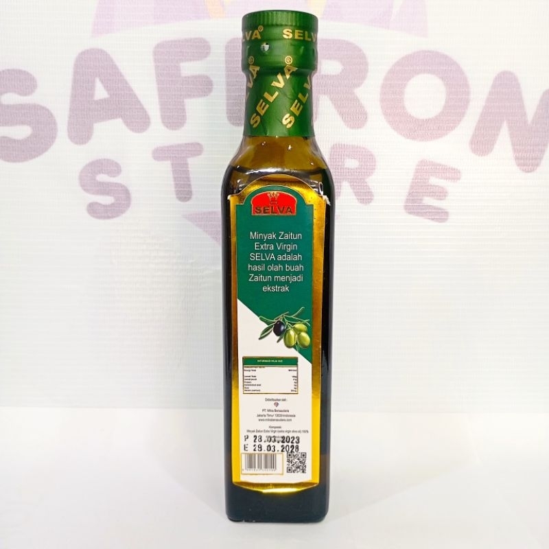 

Minyak Zaitun Selva Extra virgin Olive Oil 250 Ml