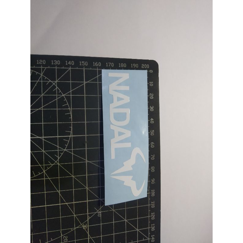 

stiker cutting rafel nadal