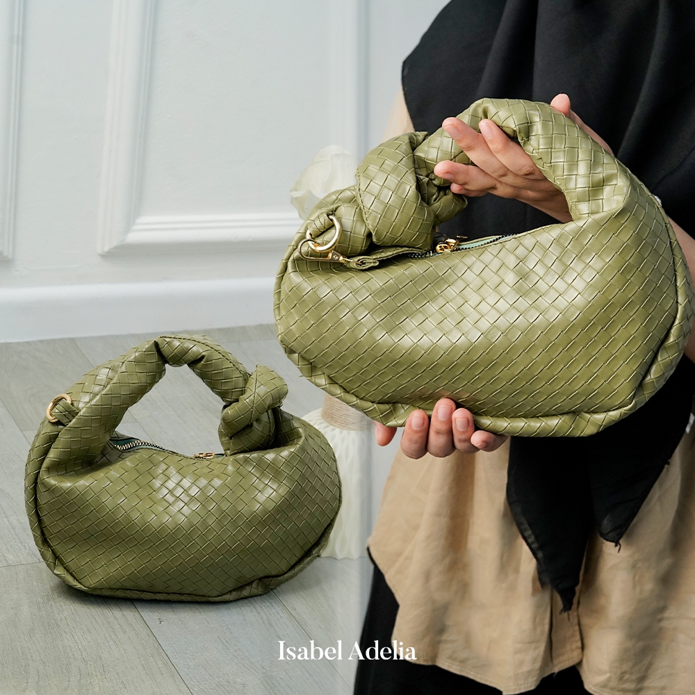 New Product Isabel Adelia Jodie Slingbag Tas Wanita Casual Kuliah Hobo Bag Leather Handbag Simple