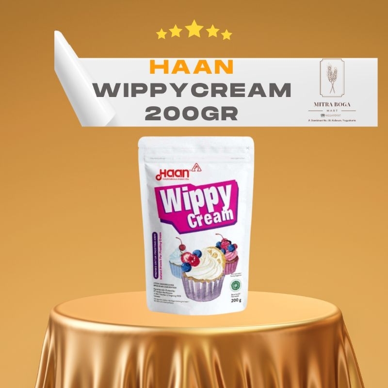 

whipped cream | Haan Wippy Cream 200gr |