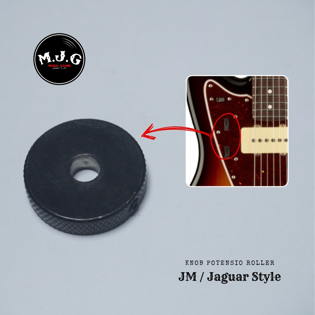 roller puteran knob gitar elektrik jaguar jazzmaster