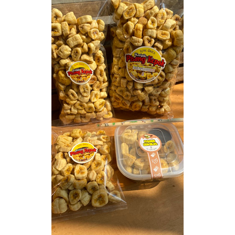 

KERIPIK PISANG KEPOK CRISPY 250GR