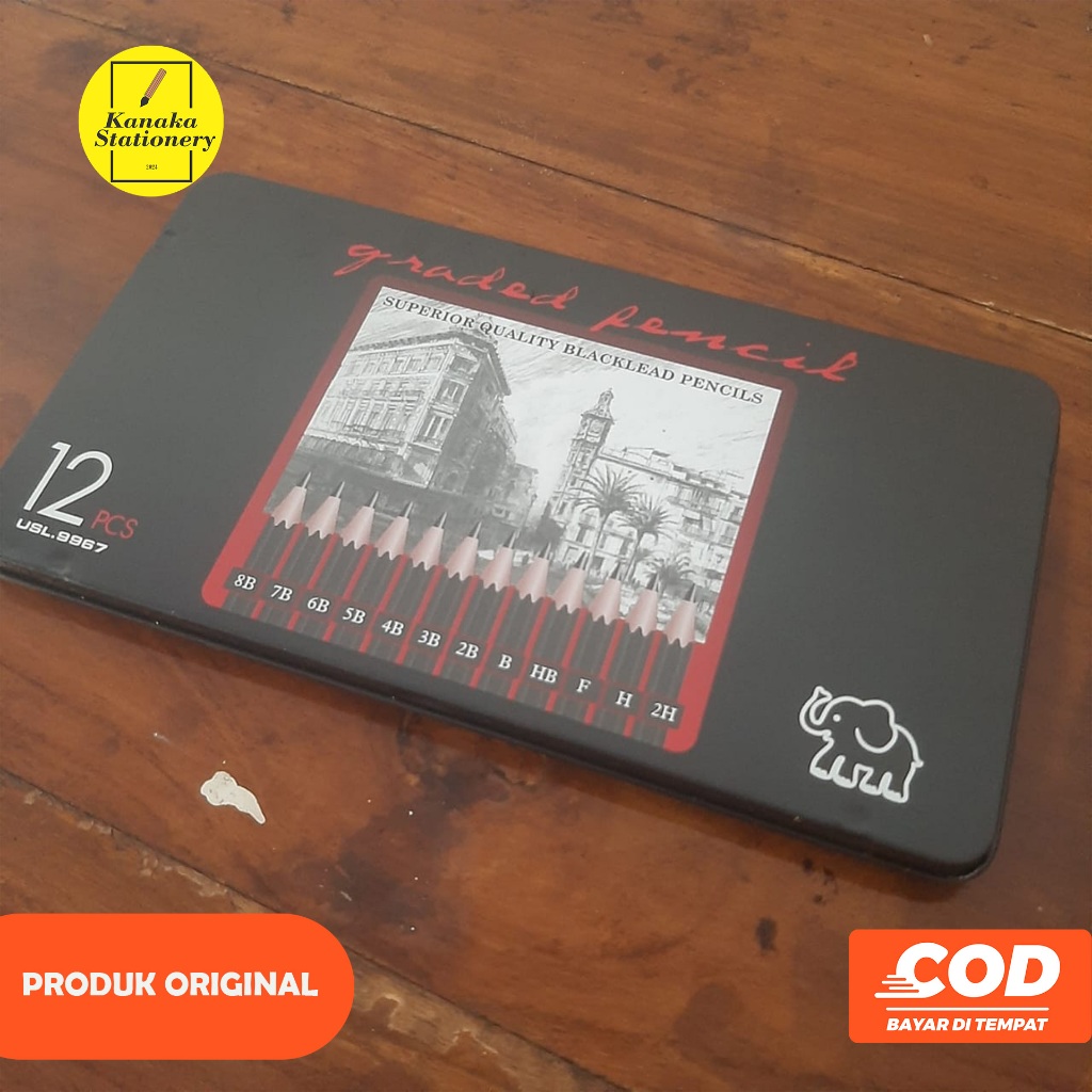 

Paket Komplit 12 Pcs Pensil Gambar Sketsa Set Lengkap 2H H F B HB 2B 3B 4B 5B 6B 7B 8B Charcoal Pencils Set