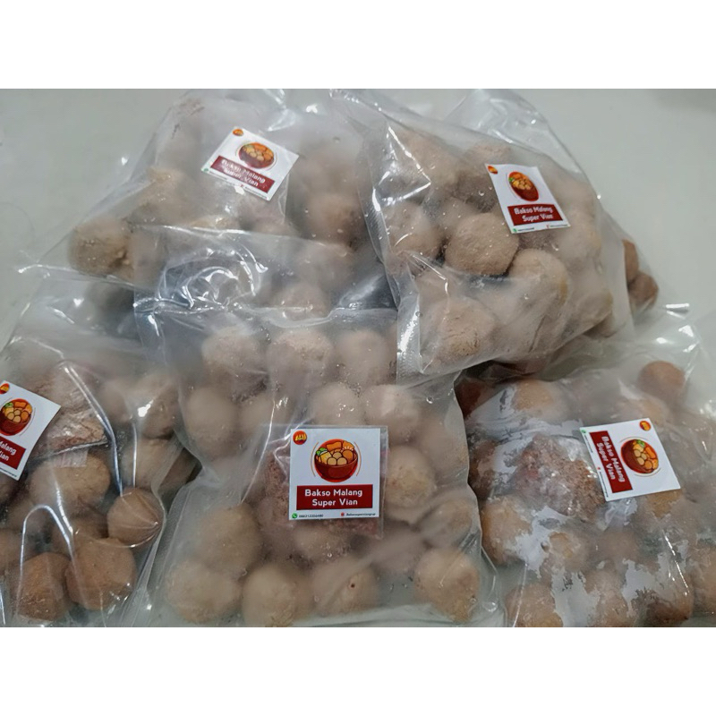 

BAKSO FROZEN HALUS SUPER VIAN ISI 25 BUTIR