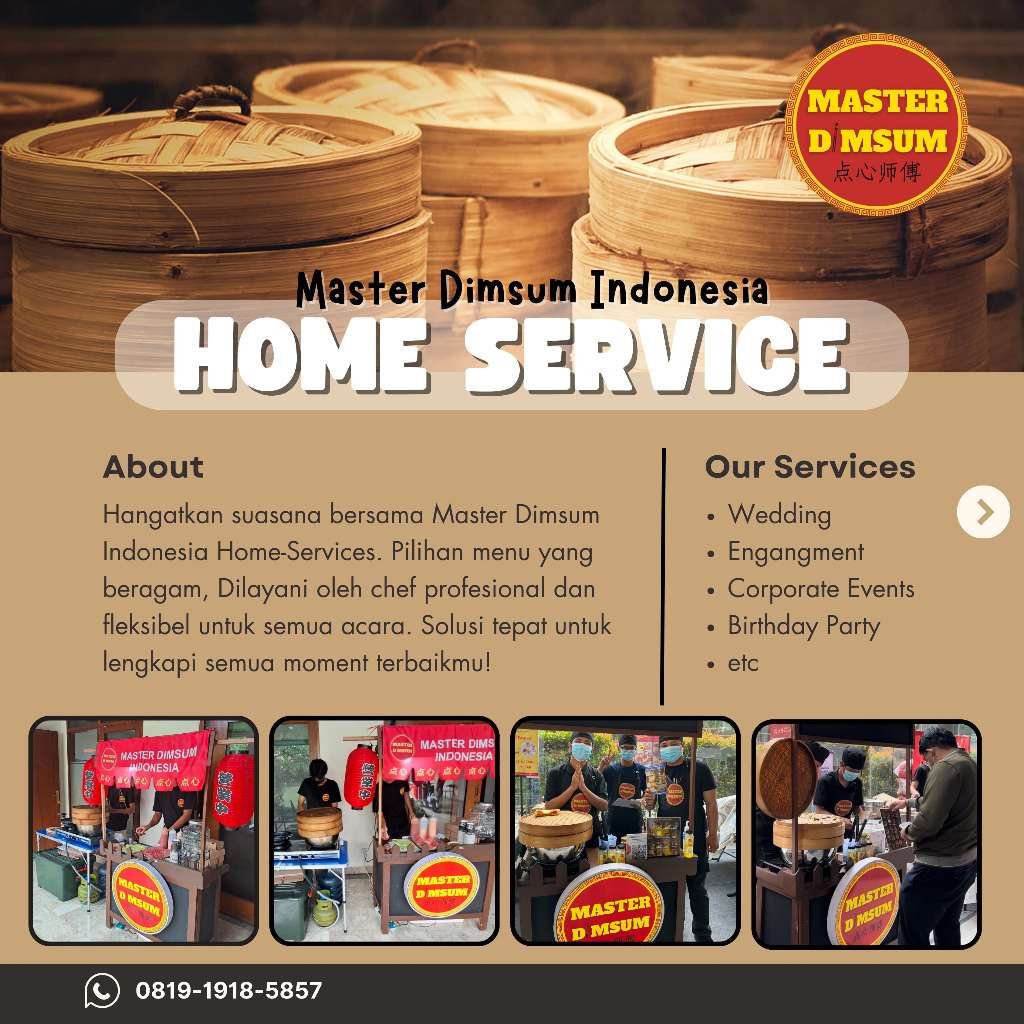 

Paket Home Service Dimsum