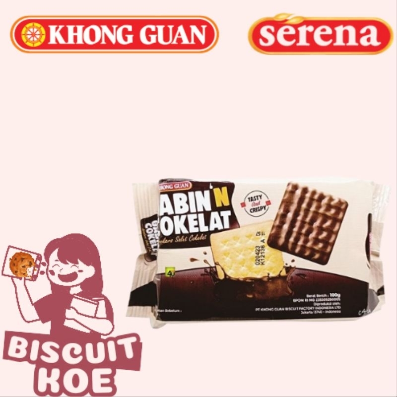 

Khong Guan Gabin Coklat 100g