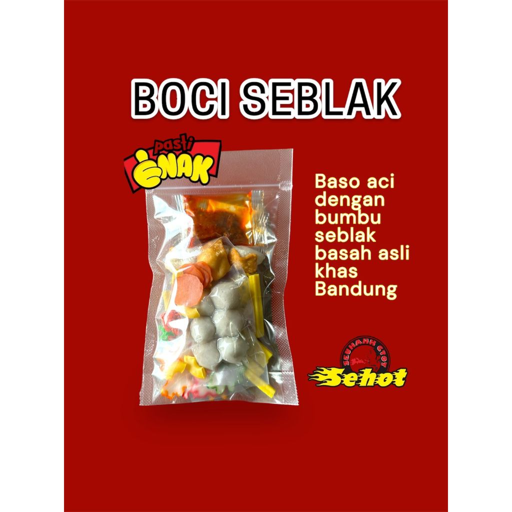 

BASO ACI KUAH SEBKAH KHAS BANDUNG TOPING LENGKAP INSTAN FOOD