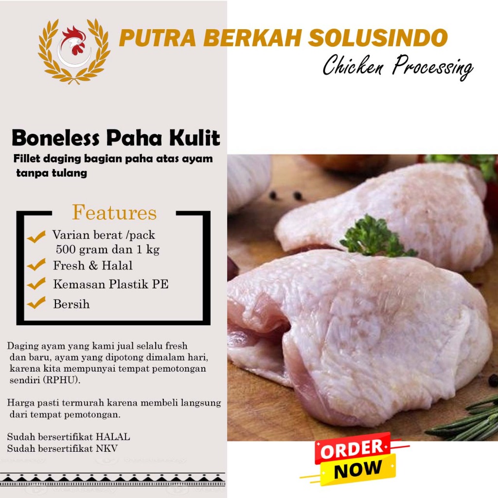 

Fillet paha kulit Ayam Fresh Murah ok8!