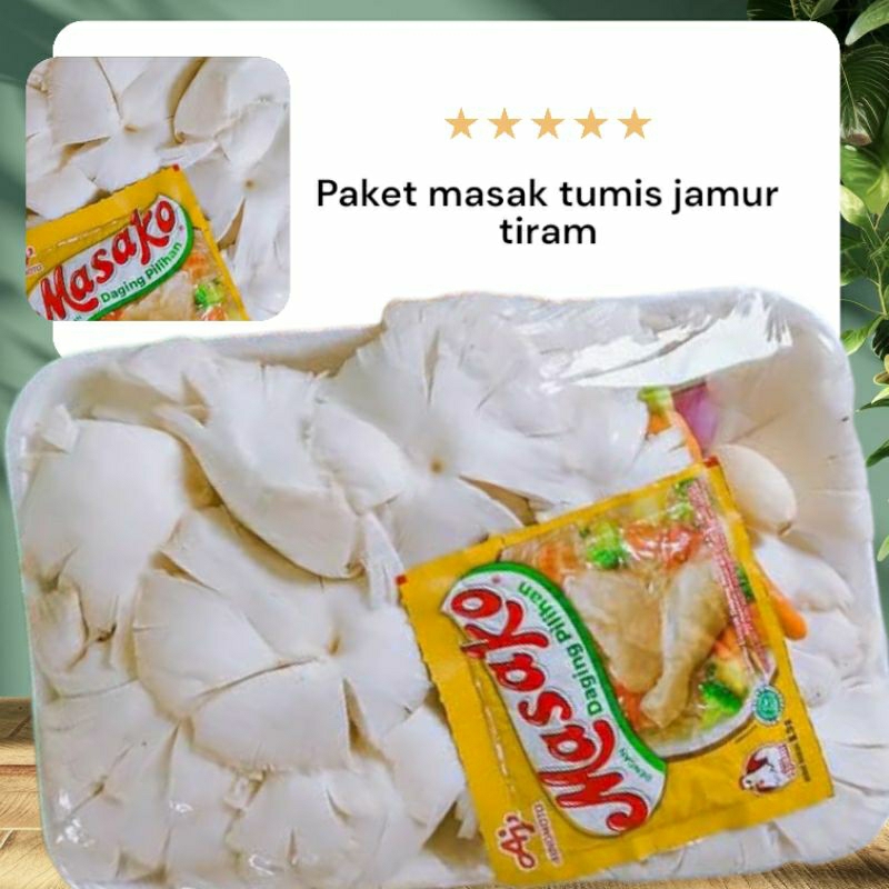 

Paket siap masak tumis jamur tiram (foodprep)