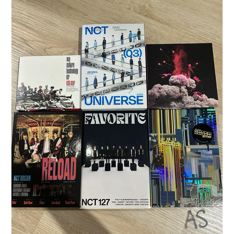 Album NCT 127, NCT Dream firetruck, superhuman, favorite, reload, universe, cherry bomb