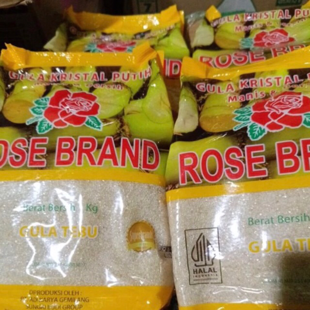 

Gula Kristal Putih Rose brand 1 kg