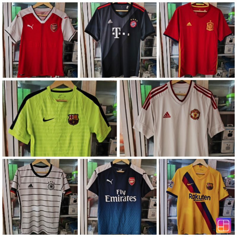 Jersey bola Thrifting