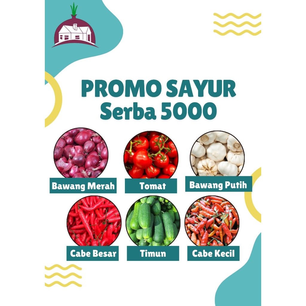 

PROMO SAYUR DAN BUMBU SERBA 5000