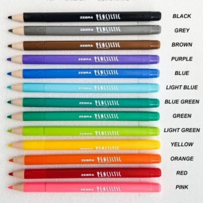 

Pulpen pensiltic (boxy) | zebra pensiltic | fineliner pen | ready 8 warna