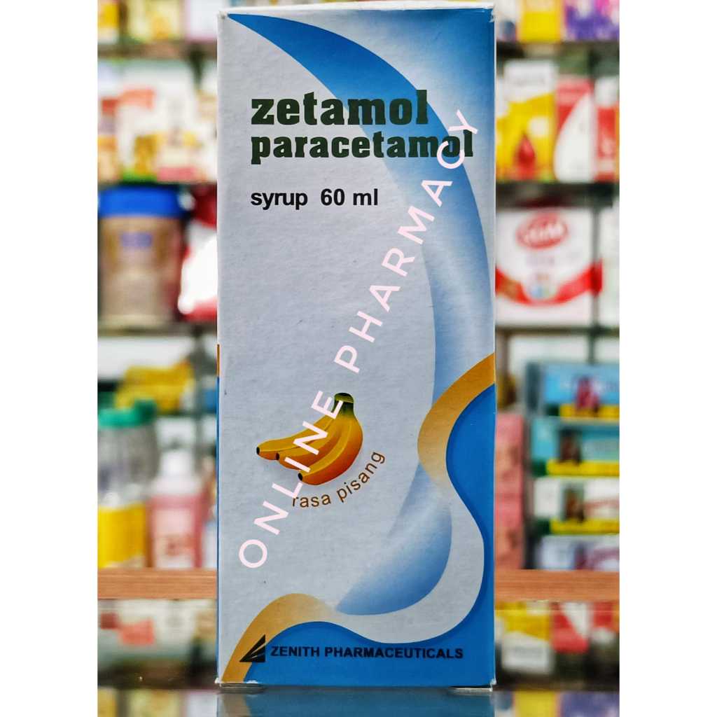 Zetamol Paracetamol Syrup 60 ml