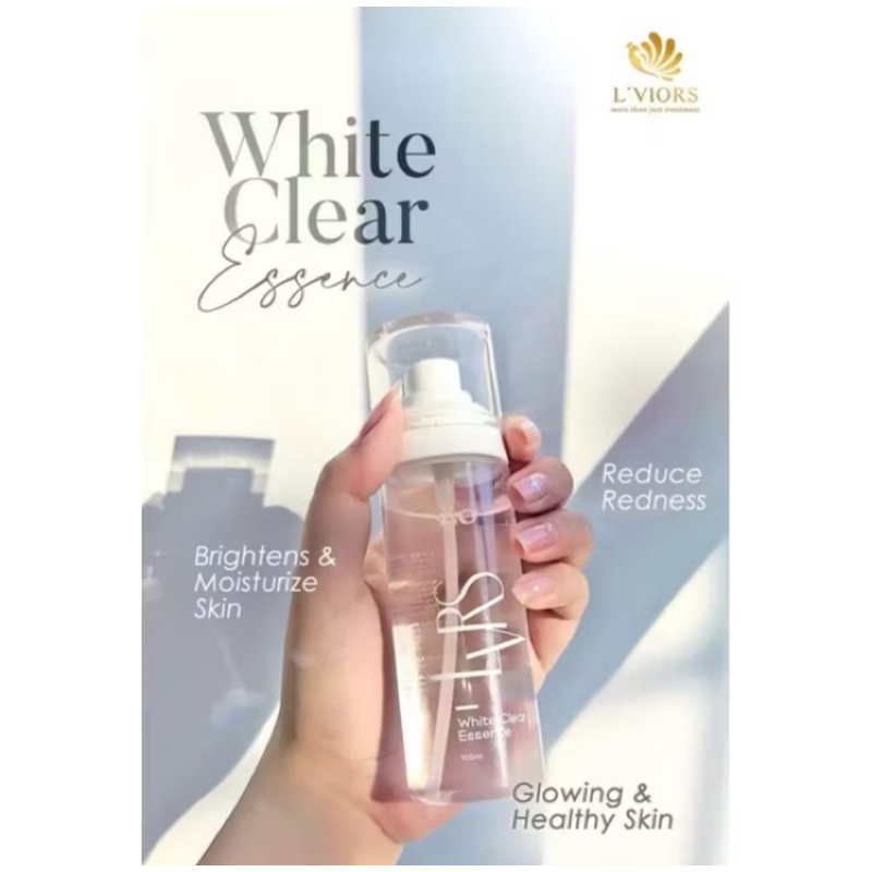 lvior lviors white clear essence 100ml new