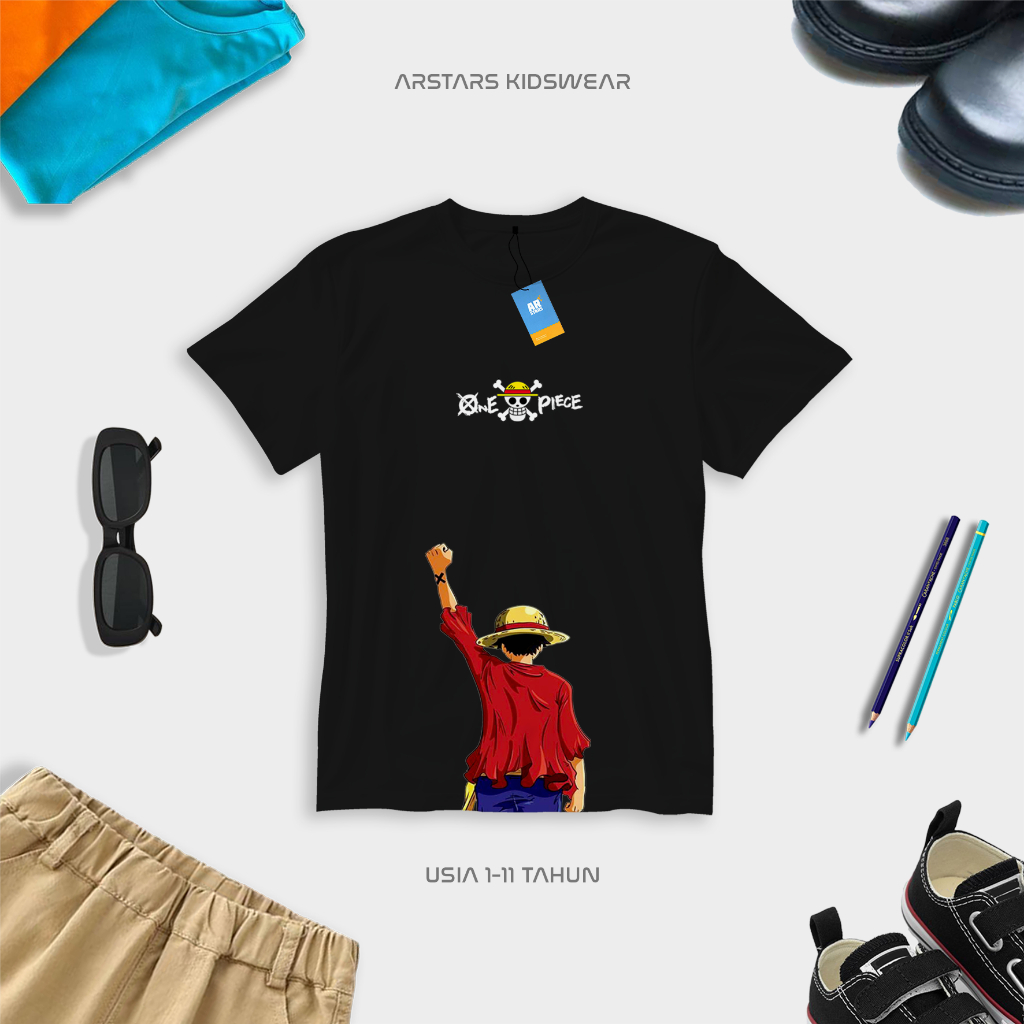 Baju distro anak kualitas premium/Baju anak laki laki Usia 1-11 Tahun Katun combed/Kaos anak Anime