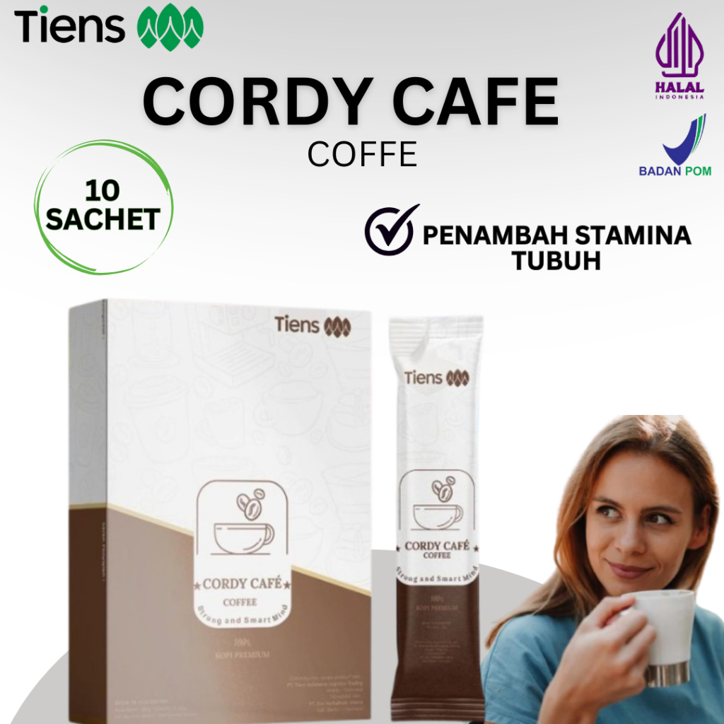 

Tiens Cordy Caffe Kopi Kesehatan Pria dan Wanita Kopi Penambah Stamina