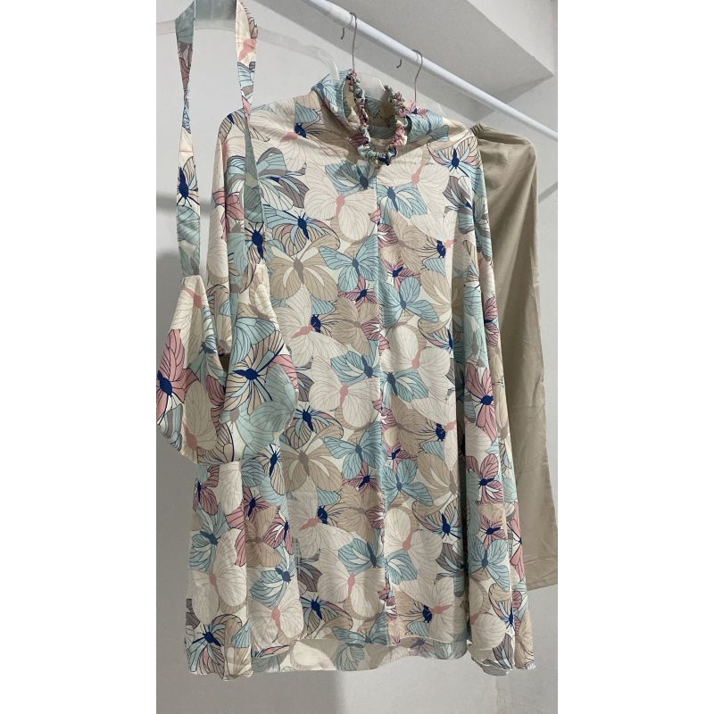 FNW Kids | Mukena Anak Motif | Mukena Anak Almira | Mukena Anak Rayon | Mukena Anak Rayon Premium