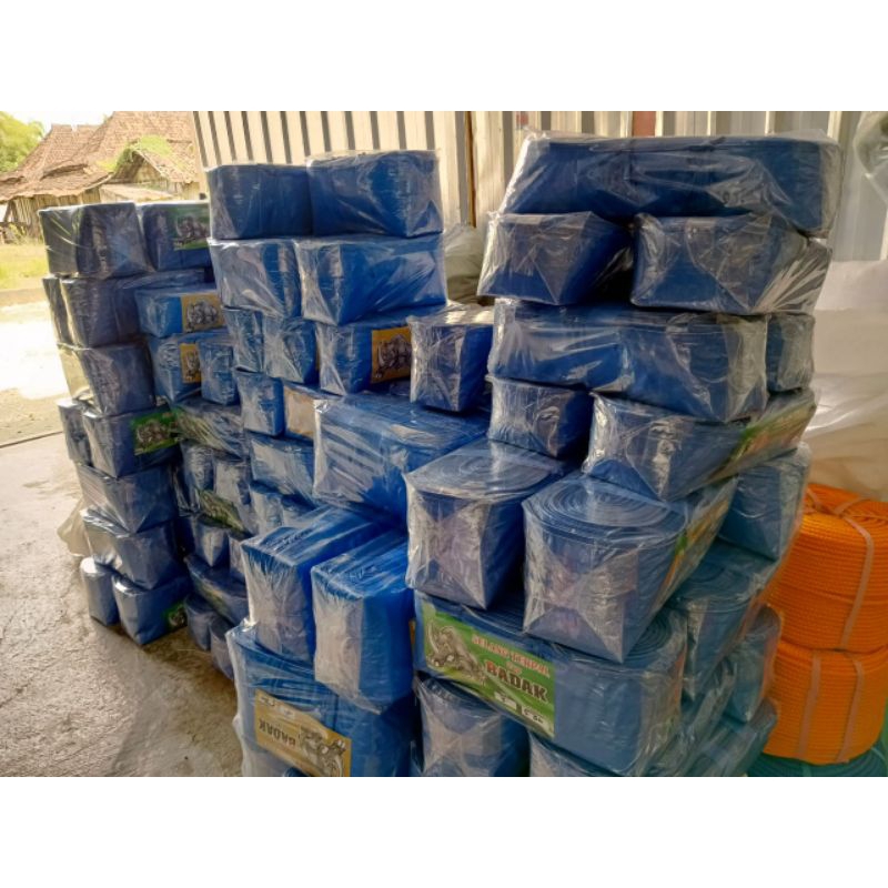 Raflezia Selang Terpal Lapisan Plastik 6 Dim 50 Meter Grade A+ Cap Badak Emas