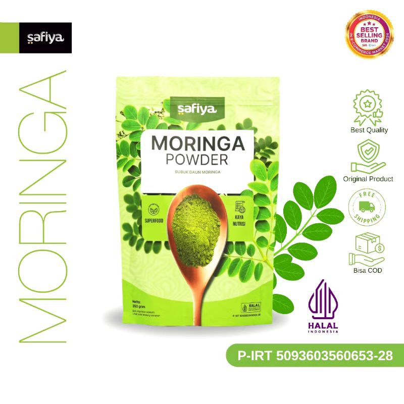 

Safiya Daun Kelor Bubuk 250 gr / Moringa Powder