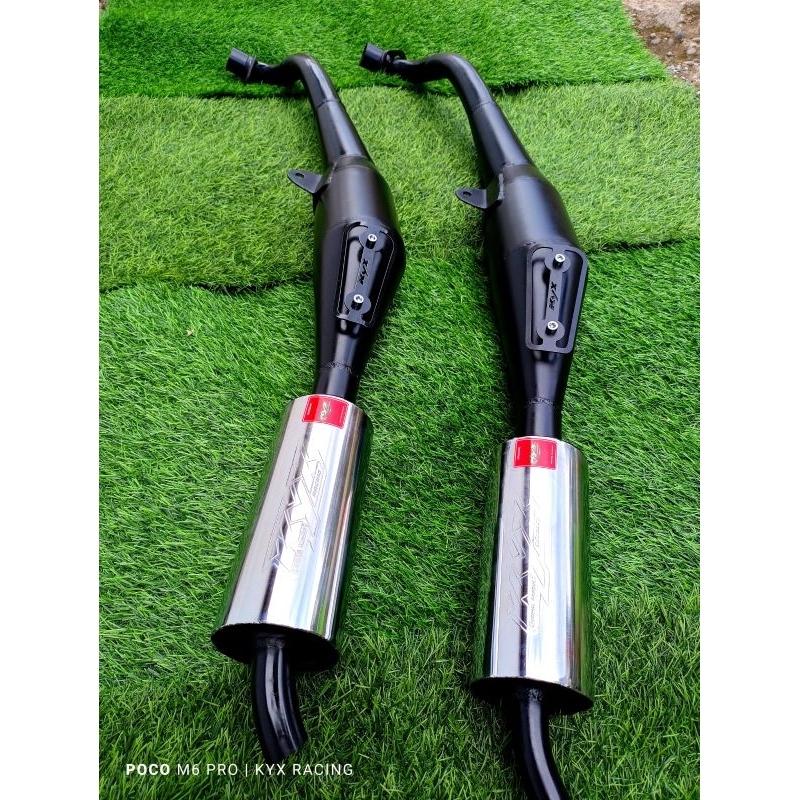 Knlpot yamaha fizR gembung hitam suara prepet prepet