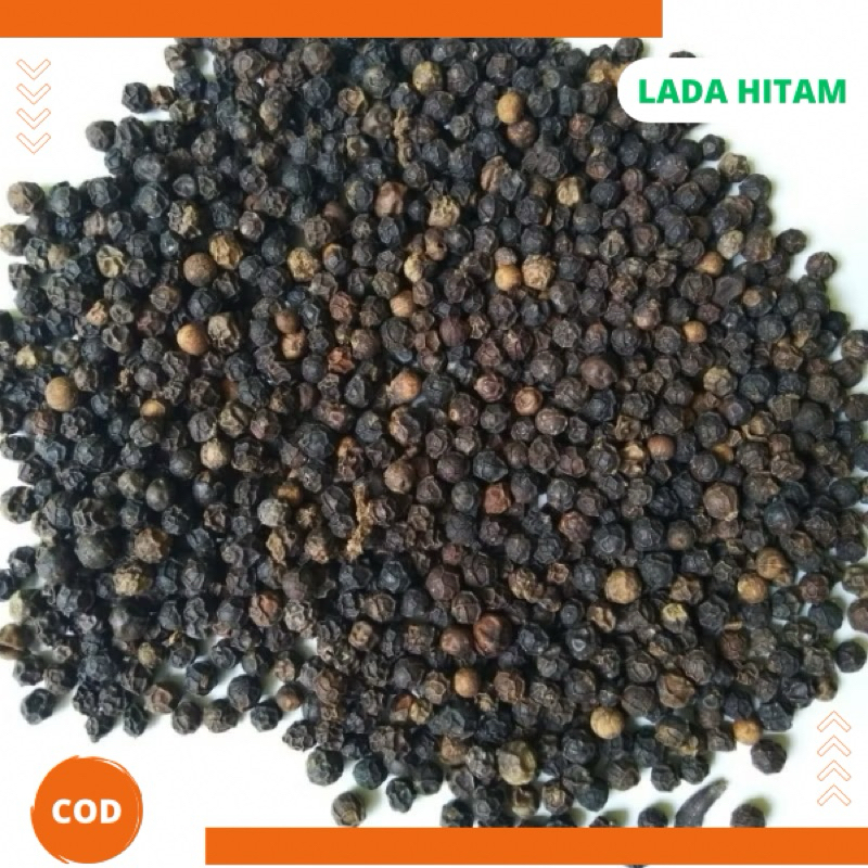 

Biji Lada Hitam 100gr / Merica Hitam Utuh Kualitas Bagus