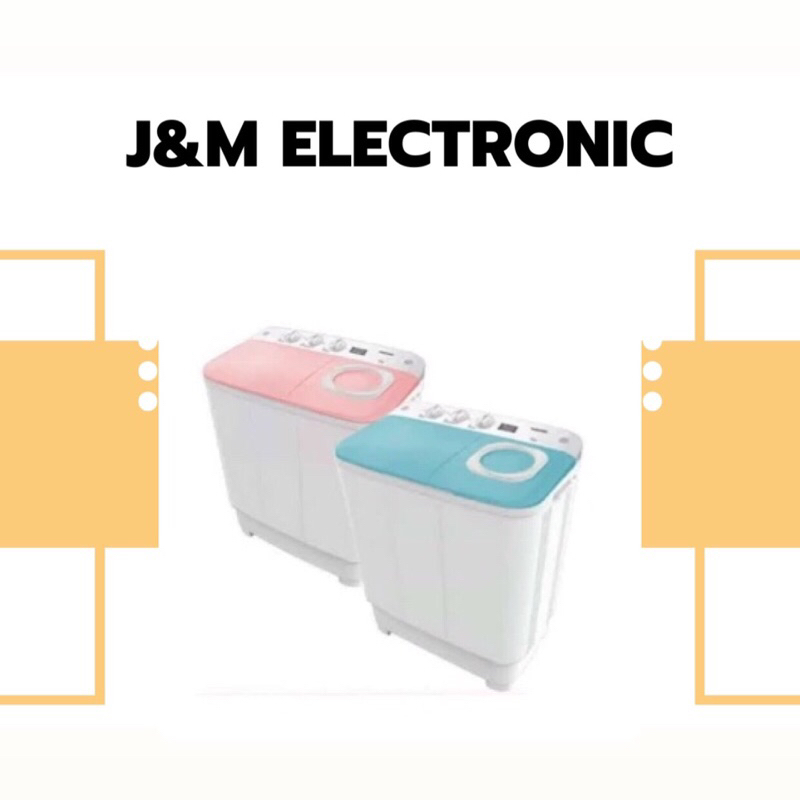 TOSHIBA mesin cuci 75mn WR WB Toshiba Mesin cuci 2 tabung 7,5kg(VH-H75WB) Mesin cuci toshiba 75 mn w