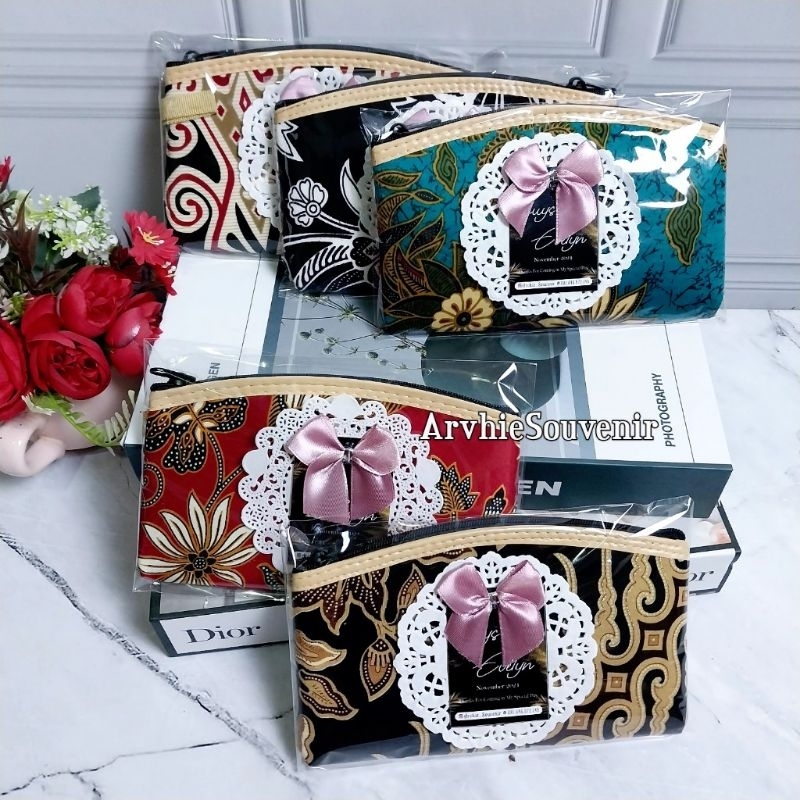 Dompet Batik Souvenir Dompet Batik Souvenir Pernikahan Murah Souvenir Dompet Koin