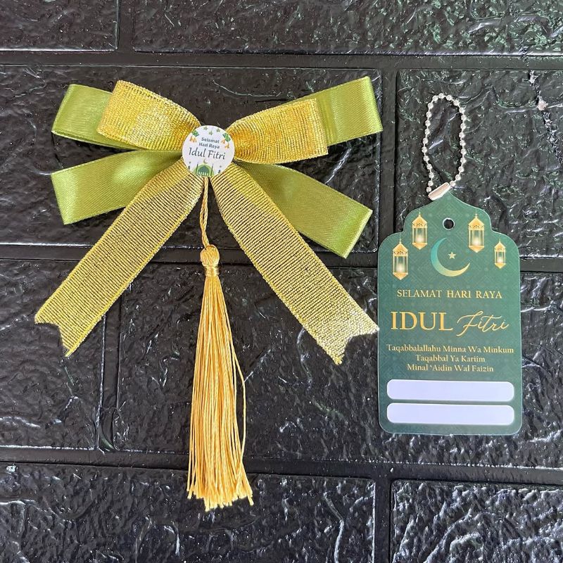 

Pita hampers ph 17 dan hang tag Idul Fitri kode