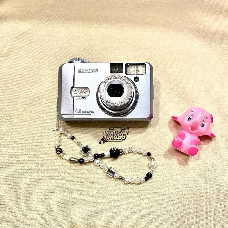 DIGICAM PENTAX OPTIO 330GS - RARE TYPE & FLIP LCD (BEST SELLER) DIGITAL CAMERA KAMERA DIGITAL POCKET