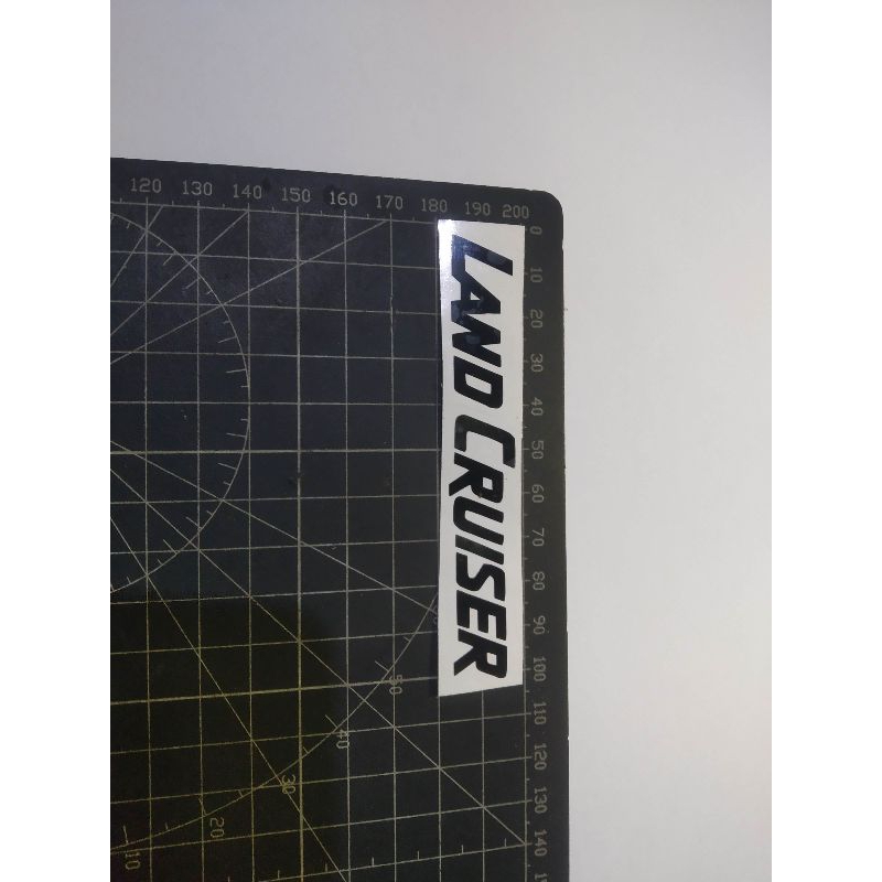 stiker cutting land cruiser