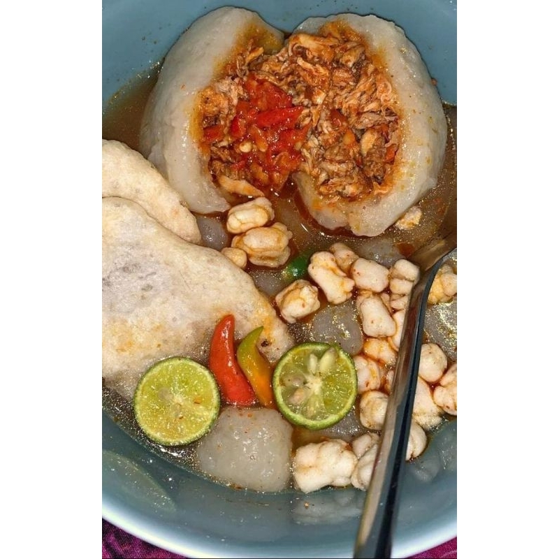 

BASO ACI AYAM SUWIR MERCON CILI OIL Instan Pedas Kuah
