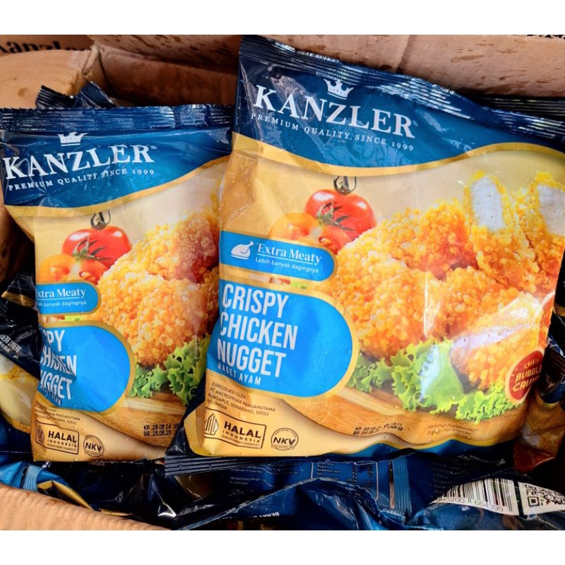 

Kanzler Crispy Nugget 450gr