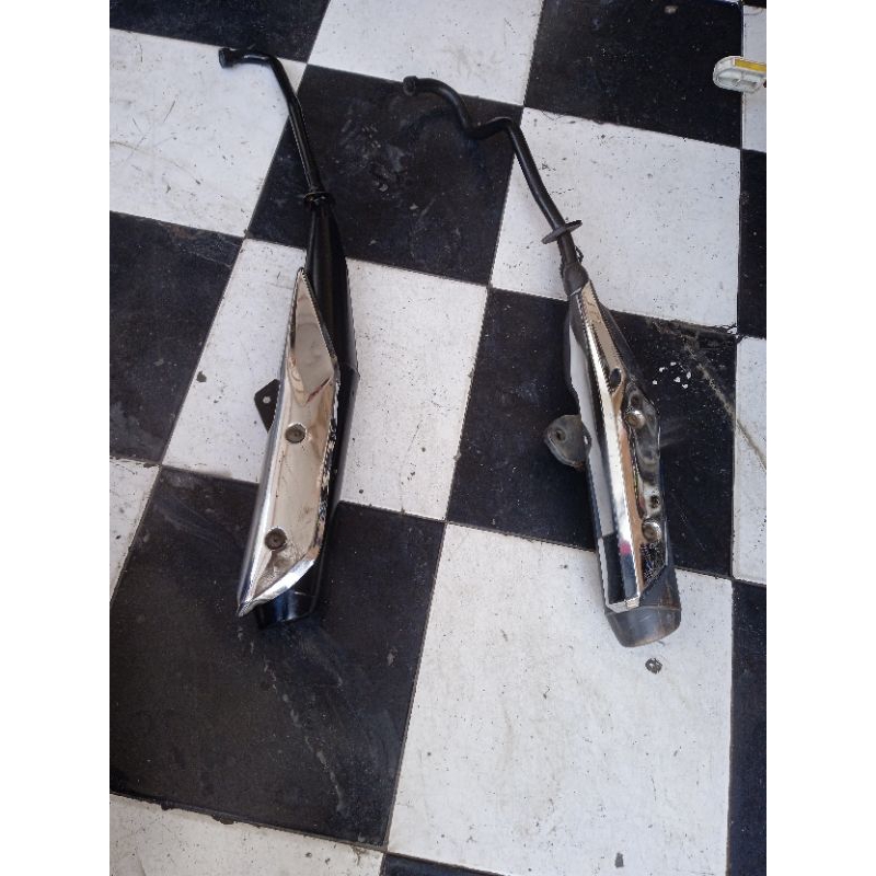 Knalpot Supra x 125 injeksi original