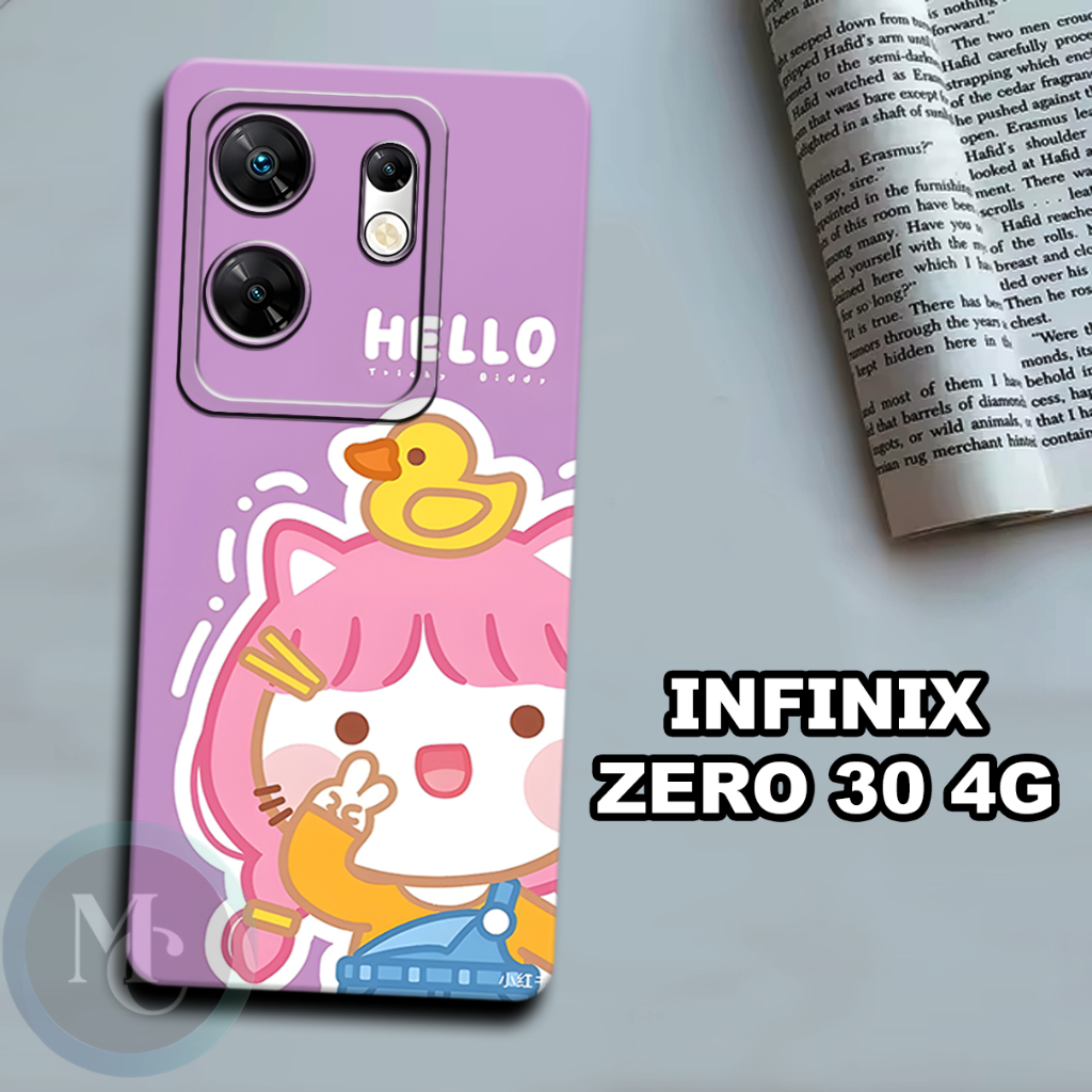 CC40/Softcase karet lentur untuk Infinix Zero 30 4G/Motif lucu/case Infinix Zero 30 4G/kesing Infini