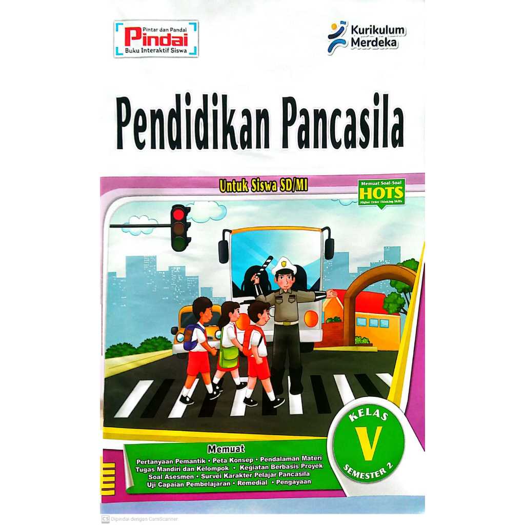 Buku LKS PKN kurikulum Merdeka Kelas 5 SD/MI Semester 2