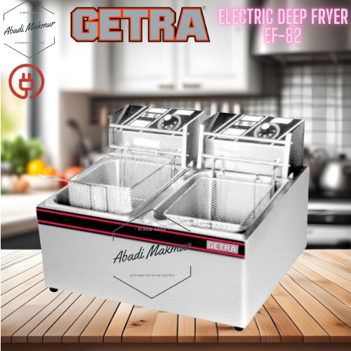 Electric deep fryer 2 tank 2 basket GETRA EF-82