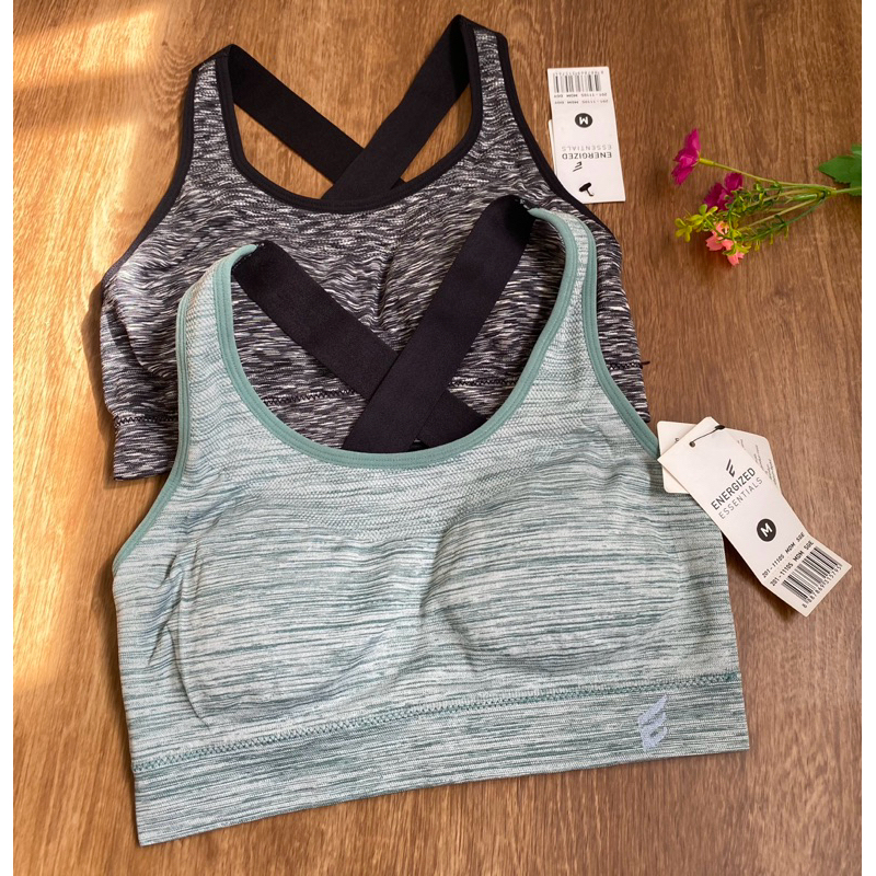 ENERGIZED PIERRE CARDIN SPORTS BRA SIZE M XL BH OLAHRAGA TERBARU