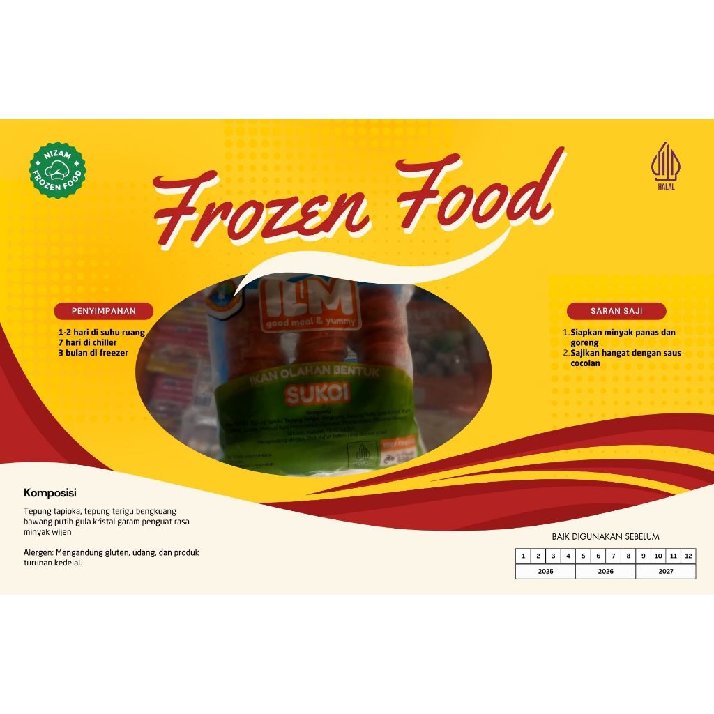 

ILM Frozen Food Ikan Olahan Bentuk Sukoi