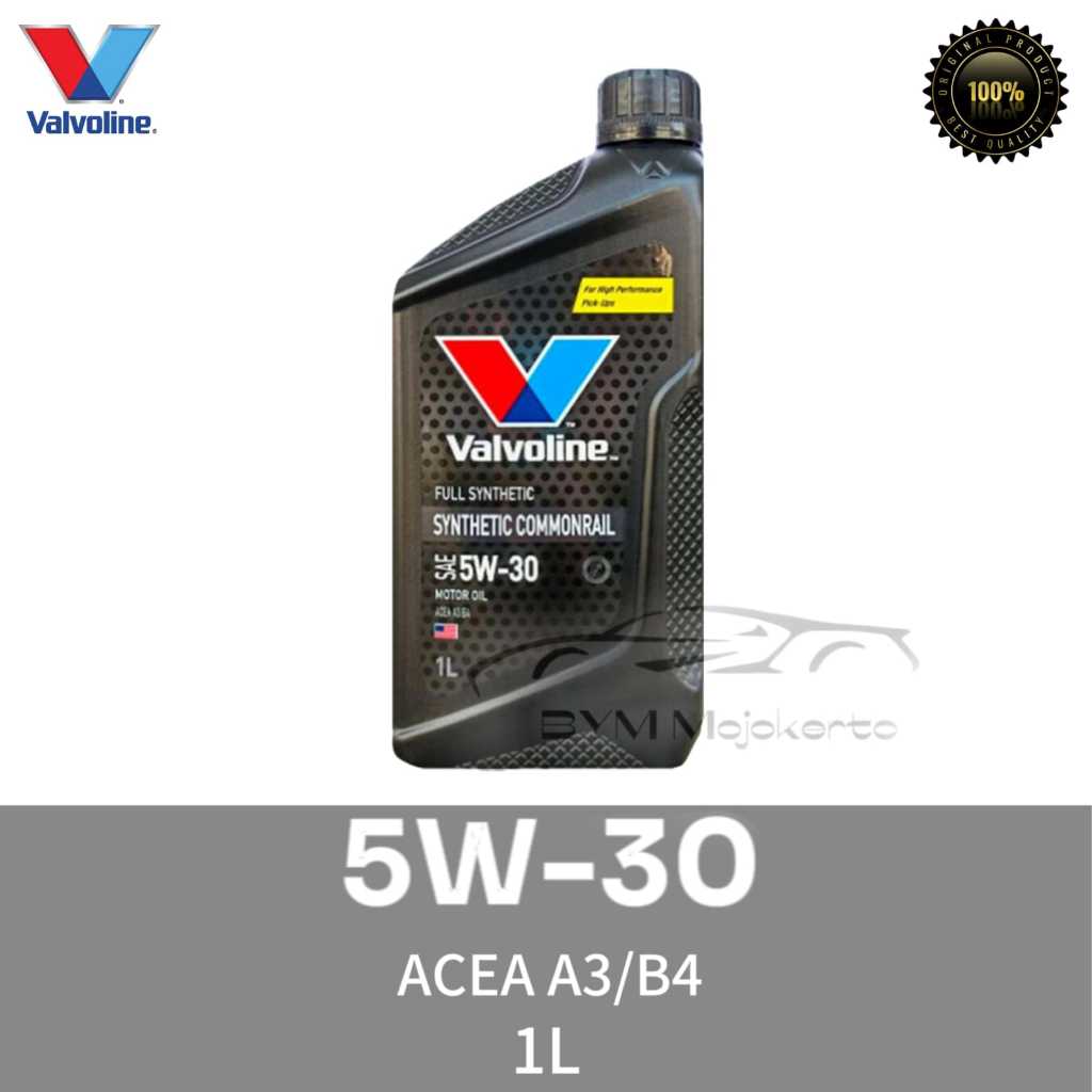 VALVOLINE FULL SYNTHETIC COMMONRAIL SAE 5W-30 1L