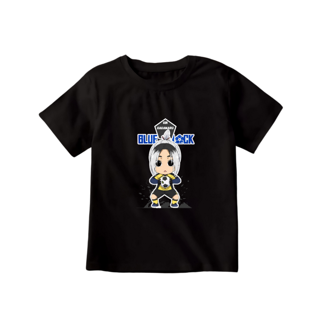 Kaos anak lengan pendek - Anime Blue Lock Gin Gagamaru GD - mubaroqkids