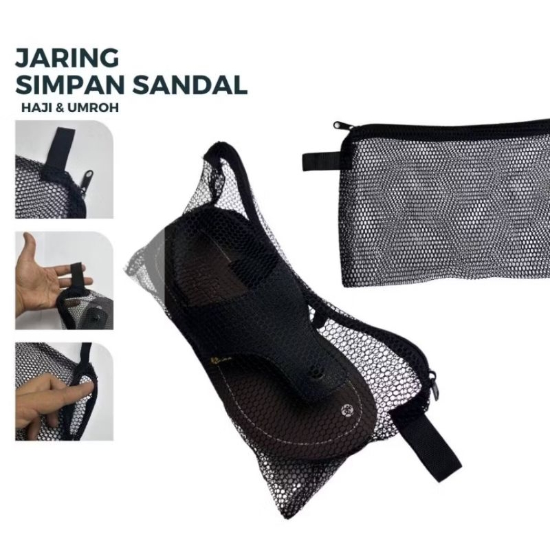 Tas Jala dan Jaring Sandal Sepatu