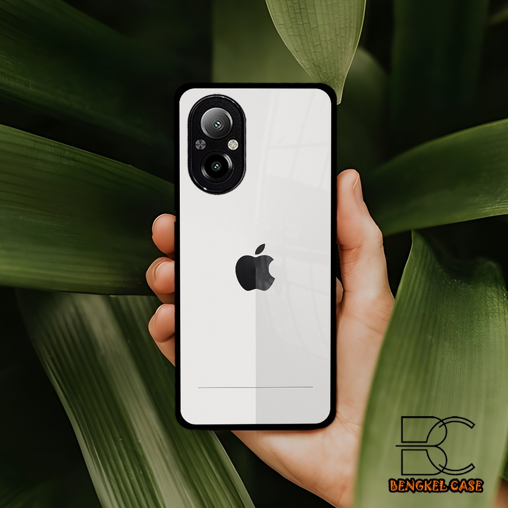 (BS24) Case Kilau Realme C67 Casing Hp Realme Pelindung Smartphone Motif IPHONE